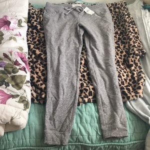 Abercrombie and Fitch Gray super skinny joggers